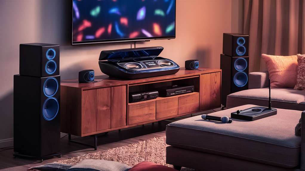 prepare performance entertainment area